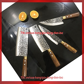 Mua Bộ dao 4 món thép nhíp khâu đồng chống dính