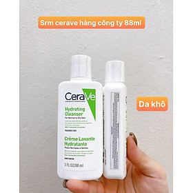 CeraVe Hydrating Cleanser - Sữa Rửa Mặt Cho Da Khô, Hỗn Hợp Khô Nhạy Cảm