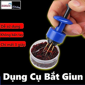 Dụng Cụ Câu Đài Đa Năng Gắp Mồi Giun Thiết Kế Nhựa ABS Tiện Lợi, Không Bẩn Tay PKK03