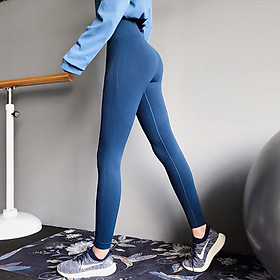 Quần tập legging cạp cao AMIN AM016 siêu nâng mông tập gym, yoga, aerobic