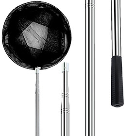 Lưới Vợt Cá Khung Inox Tai Yu TY1113 Cán Dài 1.7m