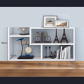 Mua Kệ tủ sách treo tường  Kệ giá sách treo tường trang trí cao cấp chất liệu gỗ nhựa chống mốc  chông nước tuyệt đối