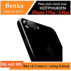 Kính Cường Lực Camera Cao Cấp Benks iPhone 7 Plus / 8 Plus - Hàng Chính Hãng