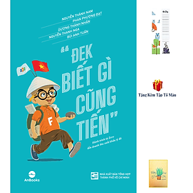 ĐEK BIẾT GÌ CŨNG TIẾN + Bookmark Cú Mèo + sổ tay xương rồng - ANbooks