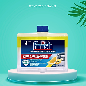 Dung dịch vệ sinh máy rửa bát Finish hương chanh 250ml 