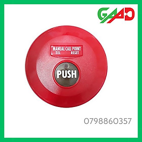 Mua Nút ấn khẩn tròn chìm Horing AH_9717  ấn báo cháy(có tem kiểm định)