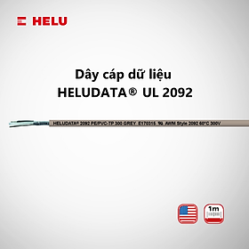 Dây cáp dữ liệu HELUDATA UL 2092 | 1 X 2 X 18AWG | 2 x 1 mm²