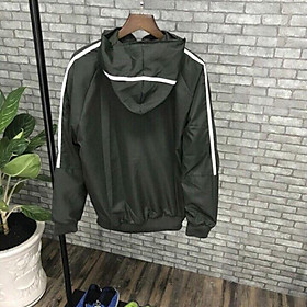 Áo khoác dù nam nữ một sọc