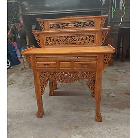 Mua Bàn thờ tam cấp ngang 1m27 cao 1m54 sâu 1m07