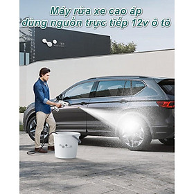 Mua Máy rửa xe cao áp dùng nguồn trực tiếp 12v ô tô