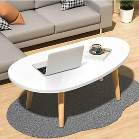 Mua Bàn trà hạt đậu thiết kế phong cách Bắc Âu phù hợp làm bàn ngồi bệt và bàn sofa chân cao 30cm hoặc 40cm