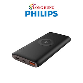 Đế sạc không dây Philips 20W PD 10000mAh DLP6645CB/97 - Hàng chính hãng