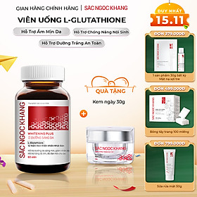 Viên Uống Sắc Ngọc Khang Dưỡng Trắng Sáng Da Whitening Plus 60 Viên