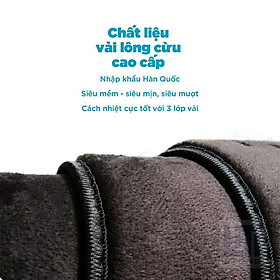 Thảm taplo WIGO bằng lông Cừu 3 lớp hoặc Da Cacbon
