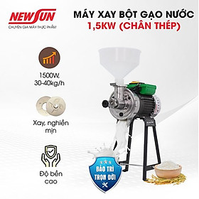 Mua Máy xay bột gạo nước 1 5kW (chân thép) NEWSUN - Hàng chính hãng bảo hành 12 tháng