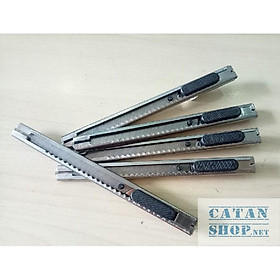 Dao Rọc Giấy, Cắt giấy văn phòng phẩm tiện dụng bằng kim loại , thép không rỉ, GD182-DaoRG