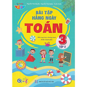 Bài Tập Hằng Ngày TOÁN 3 Học Kì 2 - Cánh Diều - Bản Quyền