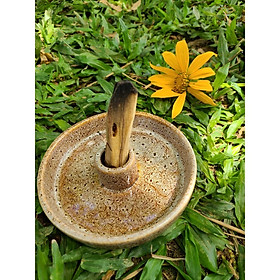 Chân cắm gỗ palo santo - Đĩa đốt xô thơm All in one