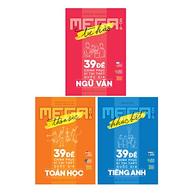 Nơi bán Combo Mega Luyện Đề THPTQG 2019: Toán - Văn - Anh - Giá Từ -1đ