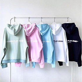 UPZ Áo Khoác Hoodie Dây Kéo Cơ Bản SS1 (5 Màu)