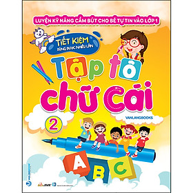 Tập Tô Chữ Cái - Tập 2 (Kèm Bút Lông Bảng)