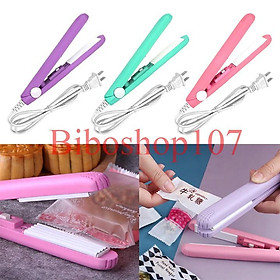 Mua Máy dập hàn miệng túi / máy duỗi tóc cầm tay mini (màu ngẫu nhiên)