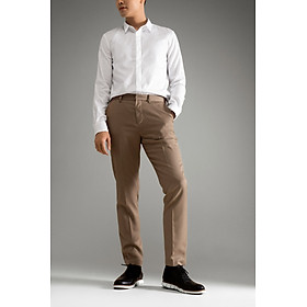 Quần Tây ROUTINE Nam Ống Ôm Xếp Ly Phối Chỉ Trơn Form Slim (2 màu) - 10F23PFO010 | LASTORE MENSWEAR