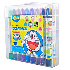 Bút Sáp Vặn Colokit 18 Màu TCR-C008/DO