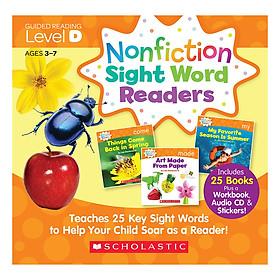 [Download Sách] Nonfiction Sight Word Readers Level D With Cd (Student Pack)