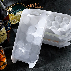 Mua Khuôn Làm Đá Hình Tròn Có Nắp MOHI MHD1 - Chính hãng