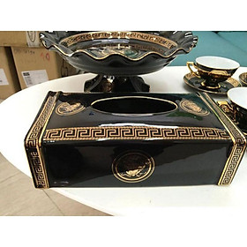 Mua Hộp đựng giấy Versace bằng sứ cao cấp