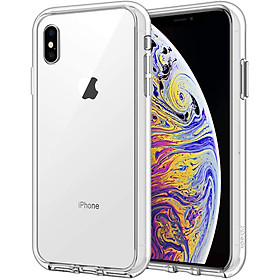 Ốp Lưng Kính Cường Lực Trong Suốt, Viền Máy Dẻo Dành Cho Iphone X / XS/ XS Max / XR /  7 8 PLus Hàng Chính Hãng Helios