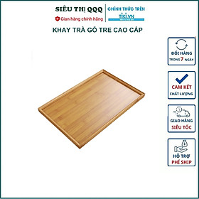 Mua Khay trà   khay đựng bộ ấm chén pha trà - Hàng chính hãng