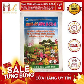 Mua Phân Bón NPK Phân Bón Siêu Lân - KINA 01 NPK 8-52-8 Kích Rễ  Đẻ Nhánh  Tạo Nhiều Hoa  Ra Hoa Đồng Loạt