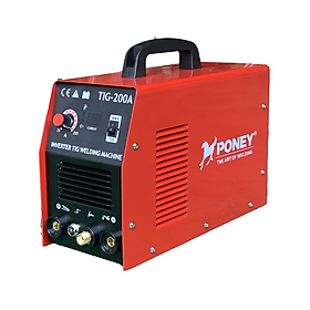 MÁY HÀN ĐIỆN TỬ 4.5KVA TIG-200A  PONEY - HÀNG CHÍNH HÃNG