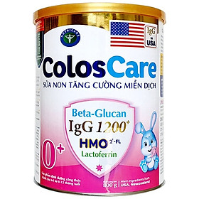 Sữa bột Nutricare ColosCare 0+ - sữa non tăng cường miễn dịch (800g)