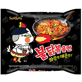 Thùng Mì khô gà cay truyền thống Samyang 140gr x 40 gói