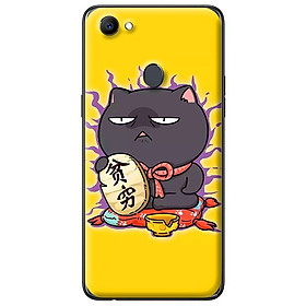 Ốp lưng cho Oppo F7 mẫu MÈO 89 - Hàng chính hãng