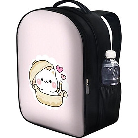 Balo Unisex In Hình Mèo Nằm Trong Nồi Đất - BLCT697