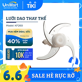 Mua Lưỡi Dao Kép Thay Thế Cho Máy Xay Thịt Cao Cấp Damas KF-260 (2.2L) - Hàng Nhập Khẩu