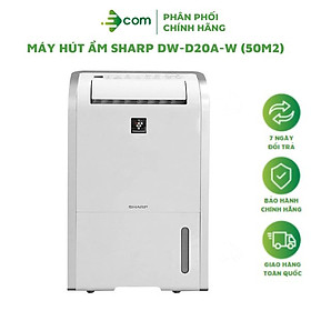 MÁY HÚT ẨM SHARP DW-D20A-W (50M2) - Hàng chính hãng