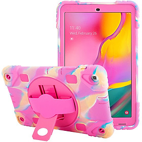 Ốp Lưng Silicone Cao Cấp Xoay 360 Dành Cho Máy Tính Bảng Samsung Galaxy Tab A 10.1 (2019) T510 / T515