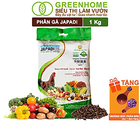 Mua Phân Gà Greenhome Japadi  Bao 1kg  Nhập Khẩu Nhật  Viên Nén  Tốt Đất  Hữu Cơ  Nhiều Trái