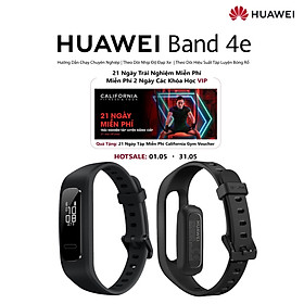 Vòng Đeo Tay Thông Minh HUAWEI Band 4e | Hướng Dẫn Chỉnh Dáng Chạy Bộ | Theo Dõi Guồng Chân Khi Đạp Xe | Theo Dõi Hiệu Quả Luyện Tập Bóng Rổ | Hàng Chính Hãng