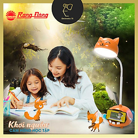 Mua Đèn học cảm ứng Rạng Đông  3 Chế độ sáng - 4 Chế độ màu - Model RD-RL-41 6W