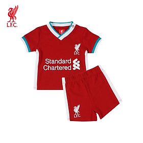 Set quần áo trẻ em Lfc 20/21 Home - Red - Liverpool Fc - A15381