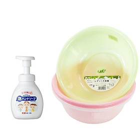 Mua Combo Thau Nhựa Tròn Đa Năng 4 2L + Nước Rửa Tay Dưỡng Ẩm Hương Thơm Dễ Chịu