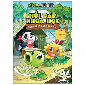 Sách - Trái Cây Đại Chiến Zombie - Hỏi Đáp Khoa Học - Động Thực Vật Quý Hiếm