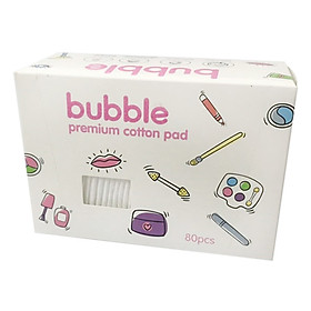 Bông tẩy trang cao cấp Bubble 80M - B01