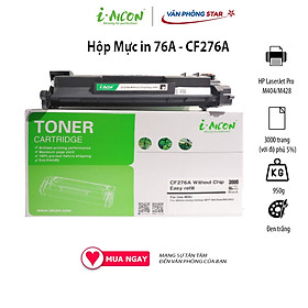 Mua  hàng chính hãng  Hộp mực 76a thương hiệu I.aicon mã mục CF276A dành cho máy in HP LaserJet Pro M404/M428  sản phẩm tương thích tốt  chất lượng bản in đẹp  nguồn gốc rõ ràng.